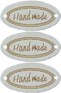 Štítok s nápisom Hand Made 